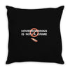hoverboarding is not a crime Throw Pillow