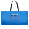 hides the blood stains Weekender Totes