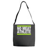 no meat athlete! Adjustable Strap Totes