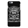 Vintage 1981 iPhone 6/6s Plus Case