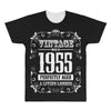 vintage made in 1955 perfectly aged a living legend All Over Men's T-shirt