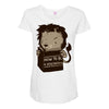 how to be vegetarian Maternity Scoop Neck T-shirt