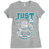 mad man Ladies Fitted T-Shirt