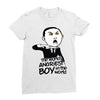 angriest boy in the world Ladies Fitted T-Shirt