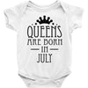 queens are born in july (2) Baby Onesie