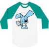 evil rabbit 3/4 Sleeve Shirt