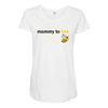 Mommy To Bee Unknown Gender Maternity Scoop Neck T-shirt