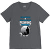 Grandpa And Grandson Fishing Partners For Life V-Neck Tee