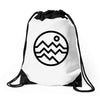 mountain bold (for light) Drawstring Bags