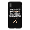 Once a Cancer Patient Now a Cancer Survivor iPhoneX