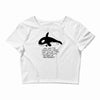 sea panda Crop Top