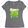 finding blinky Women's Triblend Scoop T-shirt