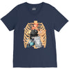 cats İn rib V-Neck Tee