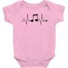 Heart Rhythm Music Baby Bodysuit