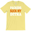 chicago bears tee packers can suck my ditka T-Shirt