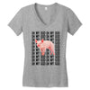oh my god pig Women's V-Neck T-Shirt