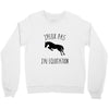 j'peux pas j'ai &eacute;quitation Crewneck Sweatshirt