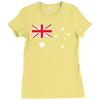 australia international Ladies Fitted T-Shirt