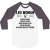 Leo Woman 3/4 Sleeve Shirt