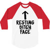 resting bitch face 3/4 Sleeve Shirt