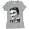 tesla Ladies Fitted T-Shirt