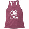 capsule corps dbz dragon ball manga anime Racerback Tank