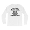 Smartass August Girl Long Sleeve Shirts
