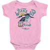 wake up and drink a coffee Baby Onesie