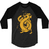 bruce, the dragon 3/4 Sleeve Shirt