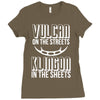 vulcan in the streets, klingon in the sheets Ladies Fitted T-Shirt