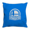 smash crest Throw Pillow