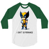 i don't do mornings 3/4 Sleeve Shirt