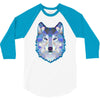 the wolf 3/4 Sleeve Shirt