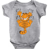 garfield scratching, ideal gift or birthday present funny Baby Bodysuit