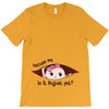 August Peeking Out Baby Girl T-Shirt
