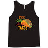 this girl likes tacos Tank Top