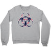 floral hazard Crewneck Sweatshirt