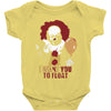 it pennywise clown Baby Onesie