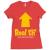 real elf Ladies Fitted T-Shirt