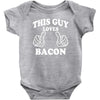 This Guy Loves Bacon Baby Onesie