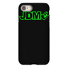 black funny glow in dark glowing iPhone 8 Case