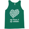 my boxer is my valentine Tank Top