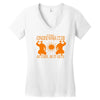 ninja Women's V-Neck T-Shirt