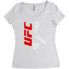 bruce lee family ufc Women's Triblend Scoop T-shirt