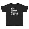 eat sleep spurs Toddler T-shirt
