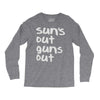 suns out guns out Long Sleeve Shirts