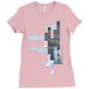 rain, rain, go away Ladies Fitted T-Shirt