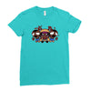 death puff girl Ladies Fitted T-Shirt