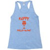 halloween happy hallowine Racerback Tank