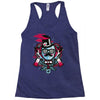 mr topstache vs jthree Racerback Tank